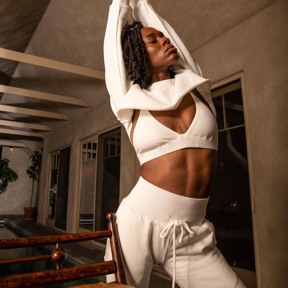 La Voute The Hourglass Loungers S|M / Oat color - Picture 2 of 7